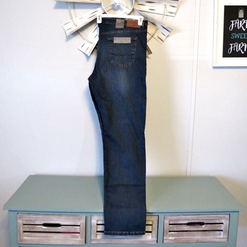 NWT Dan John Dark Wash Jeans‎ from Italy US Size 42 x 32